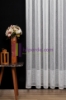 Geniş Etek Bantlı Modern Dokuma Tül Perde resmi